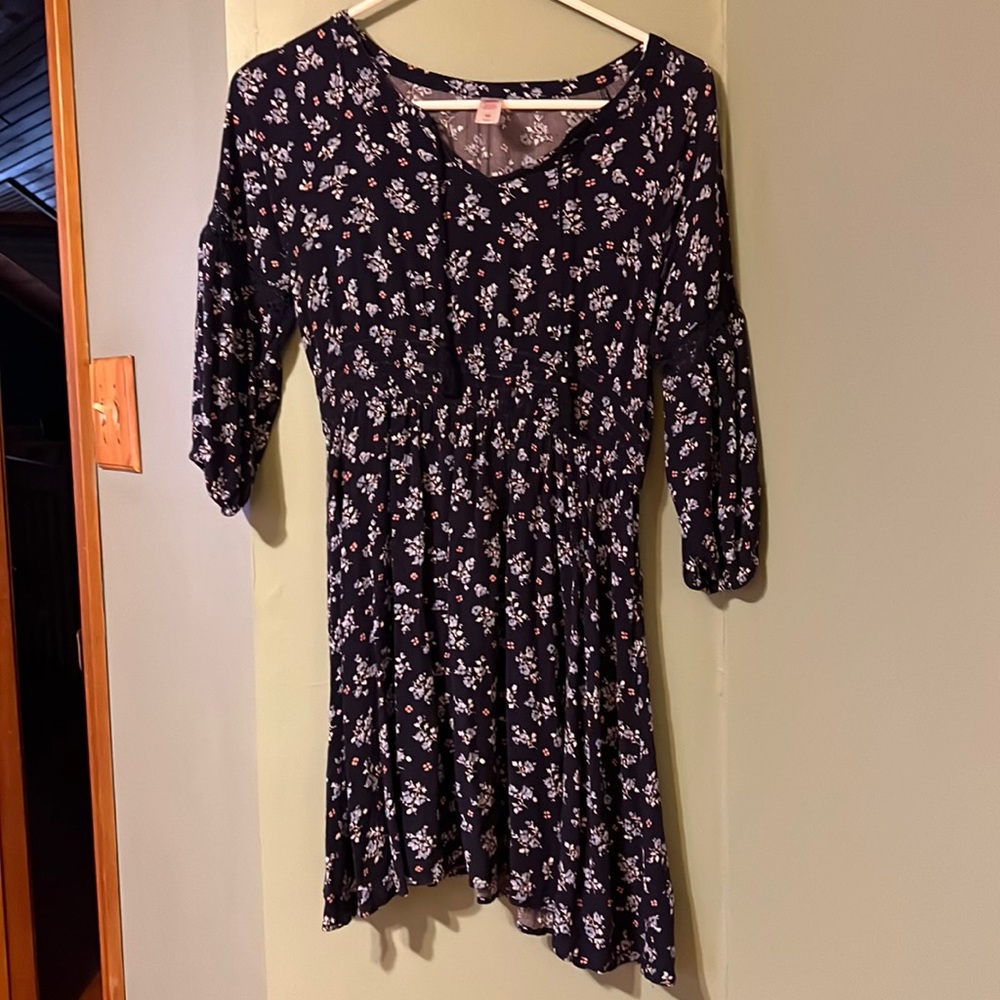 Justice spring dress with tassel detail